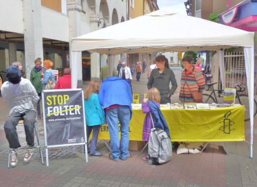 Stop Folter Stand Heppenheim